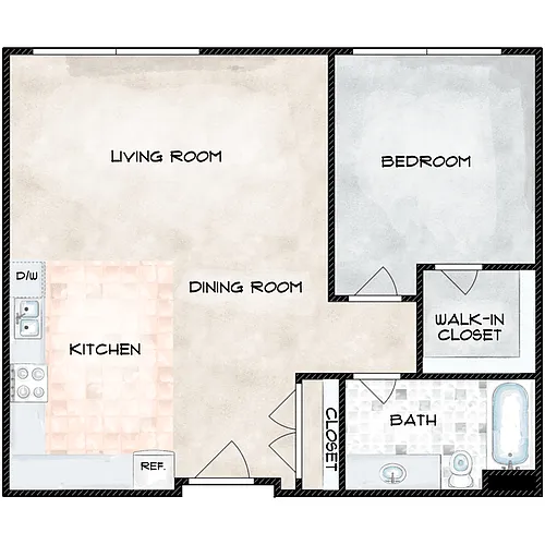 Floor plan Minor