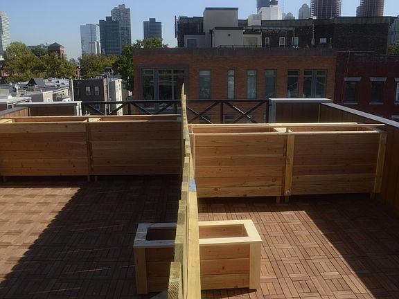 Private roof top decks for Unit 3 and Unit 4