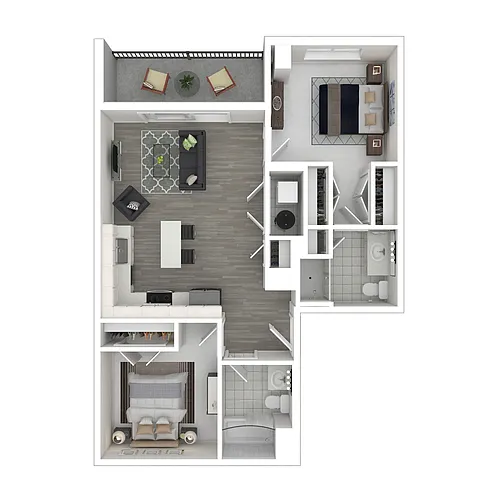 Floor plan Cape Henry