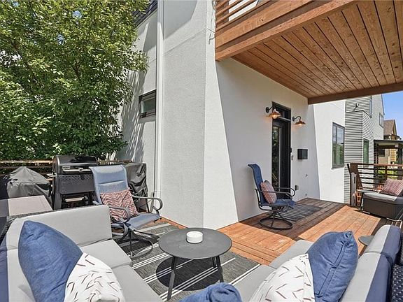 Deck off the front porch
