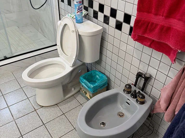 Upstairs- bathroom