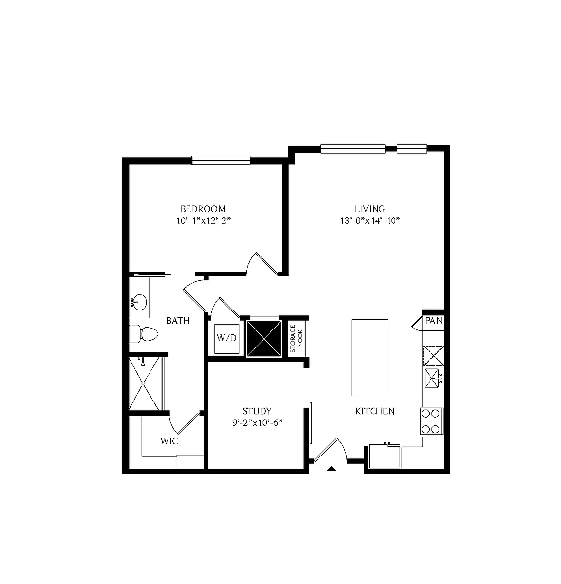 Floor plan 1F