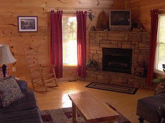 Relax by the fireplace