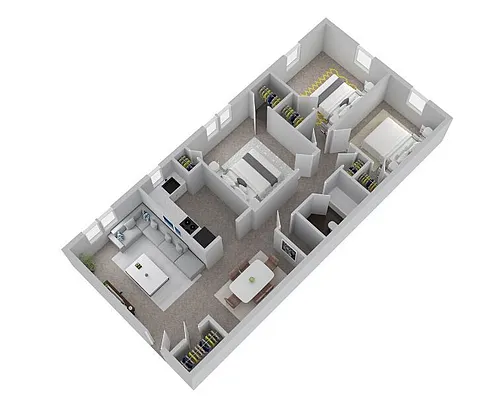 Floor plan C1R