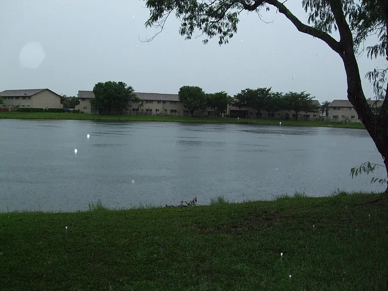 Lake view from unit on first floor