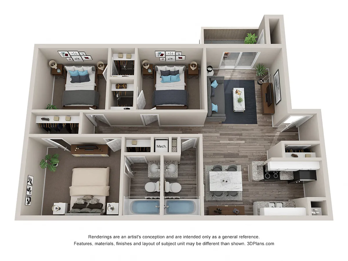 Floor plan D Platinum