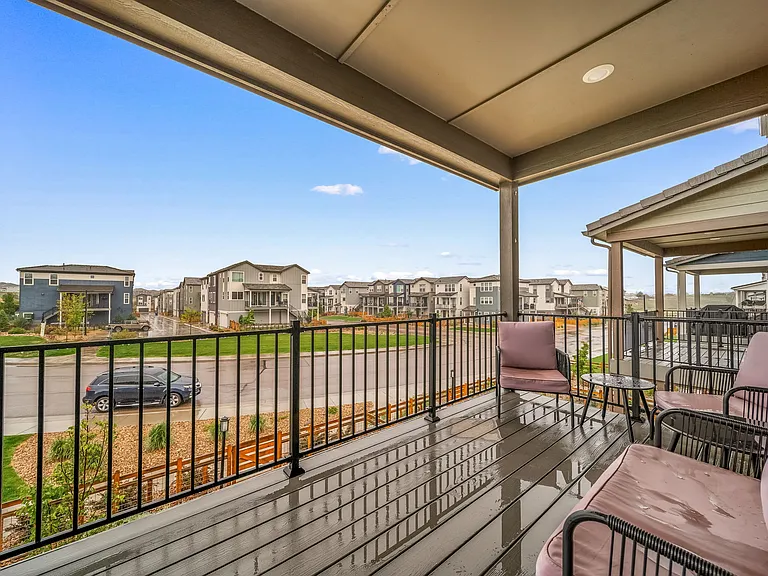 Balcony Deck - Second floor