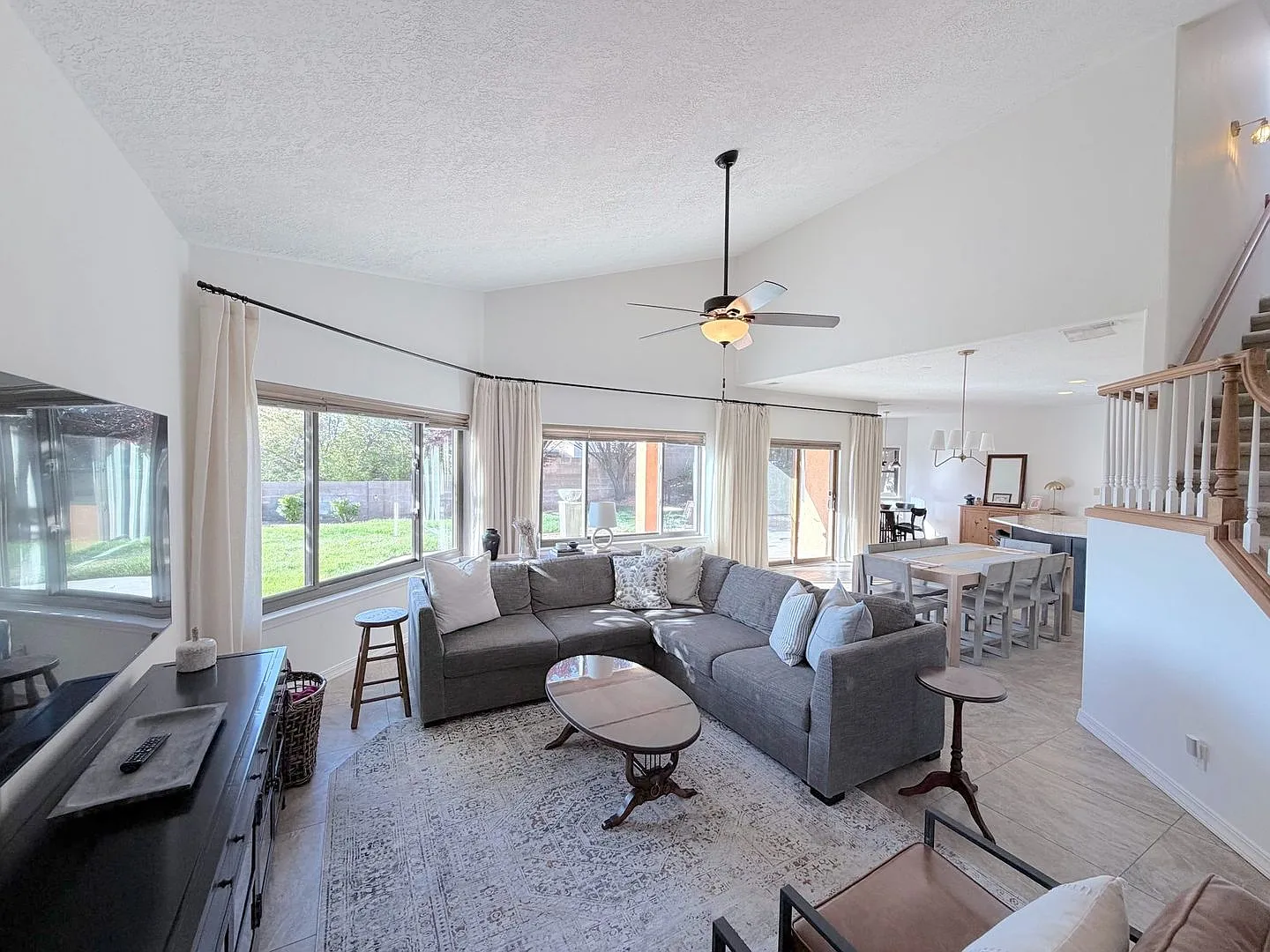 Stylish Fully Furnished 3BR/2.5BA Retreat in NW Albuquerque with Mountain Views — Photo 1