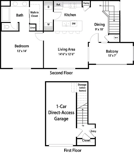 Floor plan The Flats Plan 6