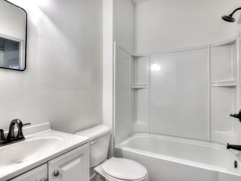 Updated bathrooms