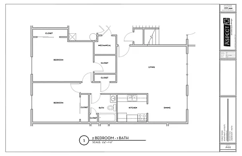 Floor plan 2X1