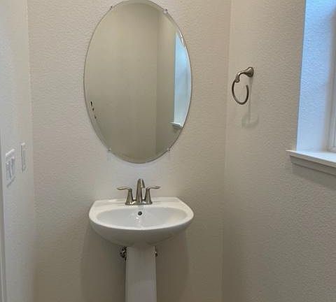 Downstairs half bath