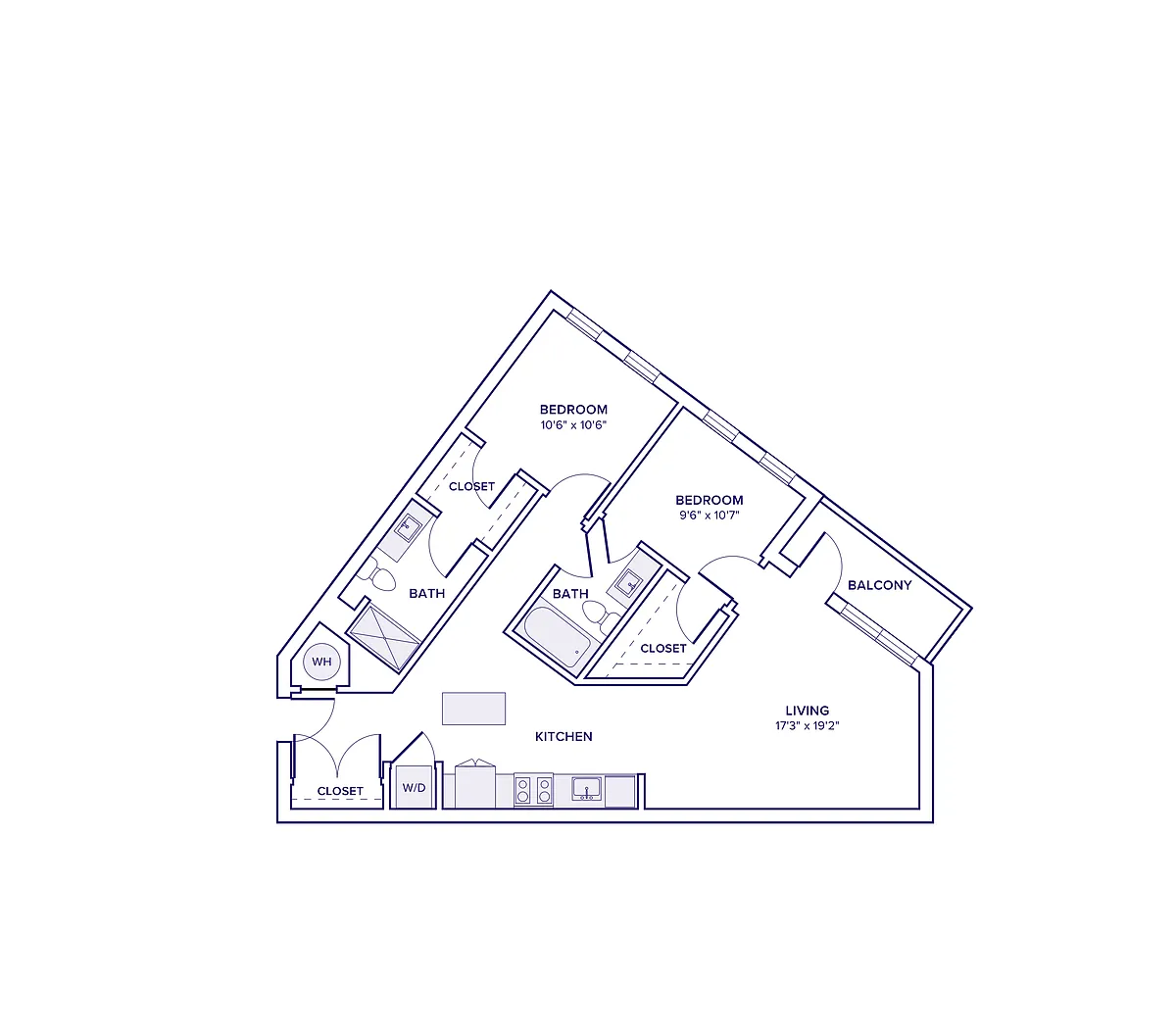 Floor plan A25D