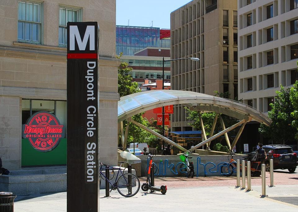 Dupont Metro 8 minute walk