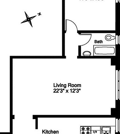 2nd image of 127 W 96th St #90F
