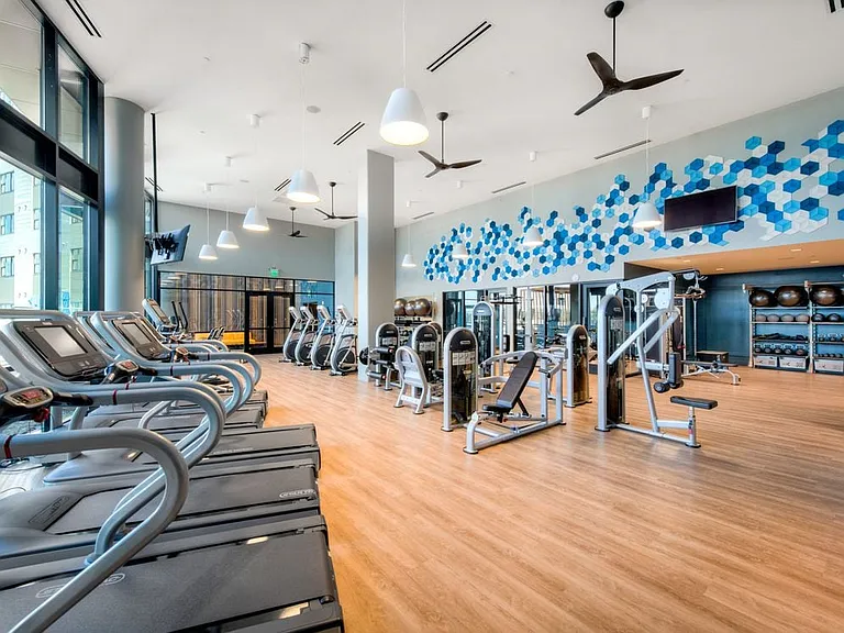 State-of-the-art fitness center