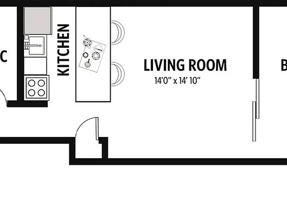 2nd image of 222 W 14th St APT 2H