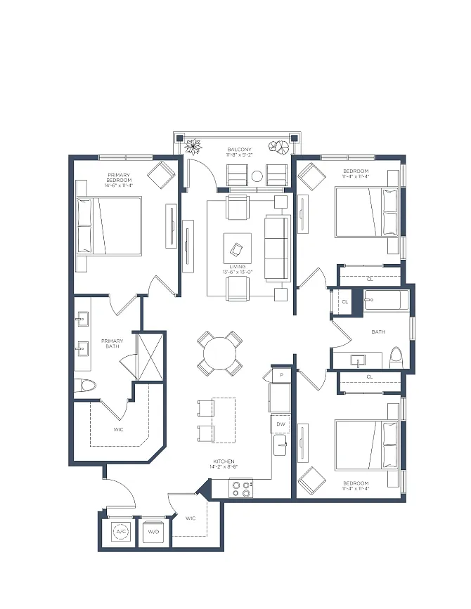 Floor plan C1
