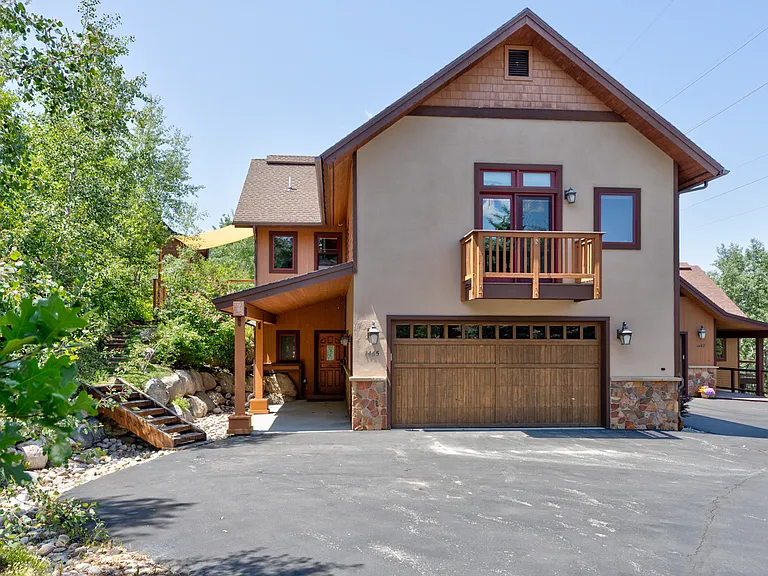 Exterior of Blue Sage Retreat
