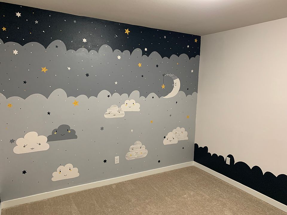 kids room - hand painted