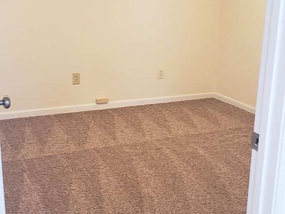 New carpet in bedroom