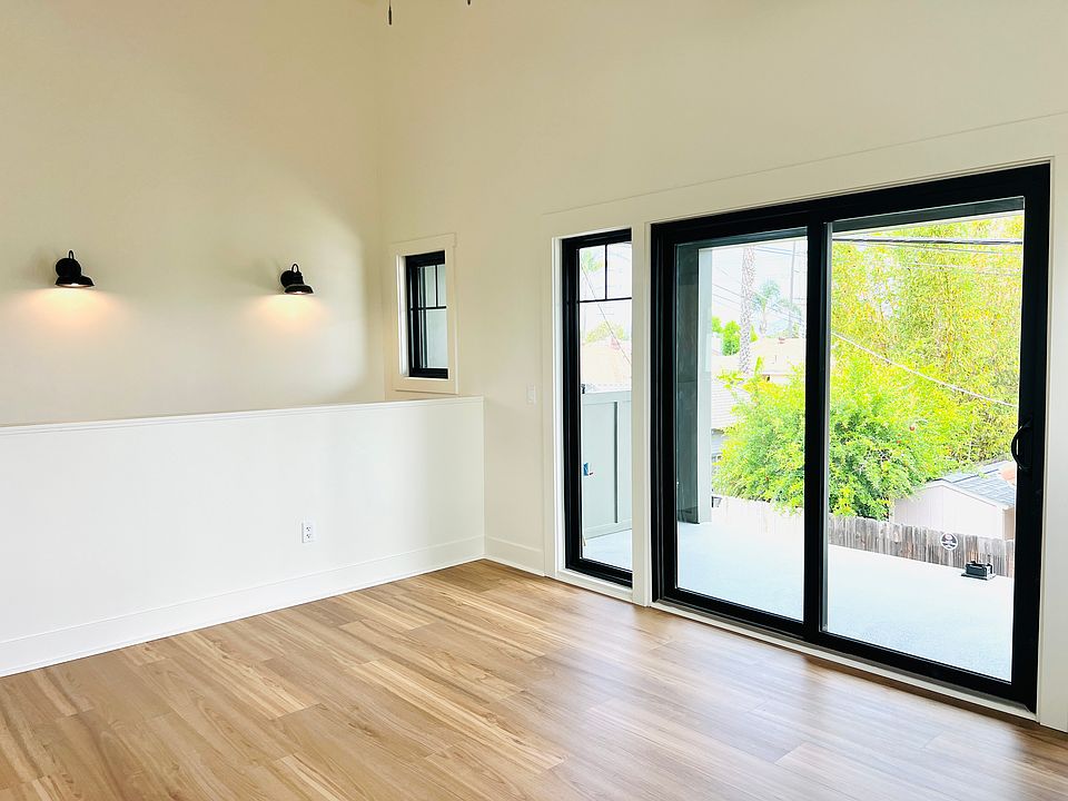 Living area. Balcony (railing to be installed).