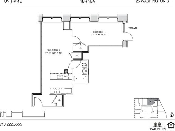 2nd image of 25 Washington St APT 4E