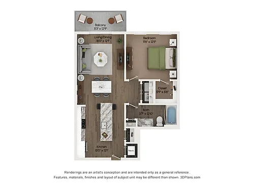 Floor plan A1