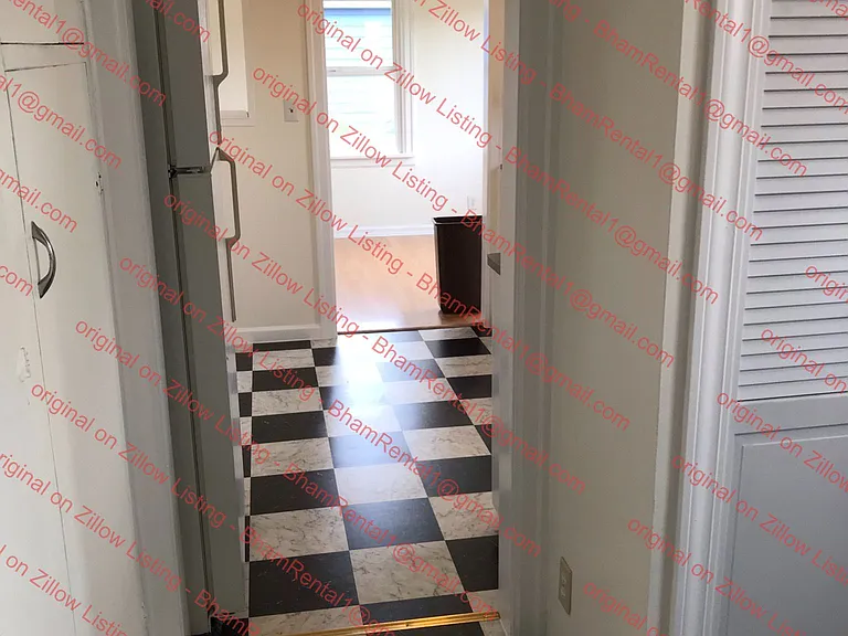 Moving from Kitchen into Laundry room and back door.