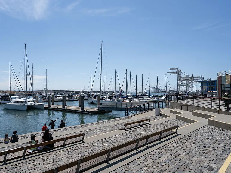 Enjoy the waterfront views