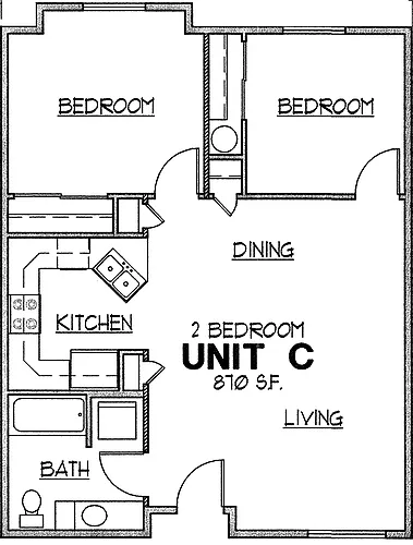 Floor plan C
