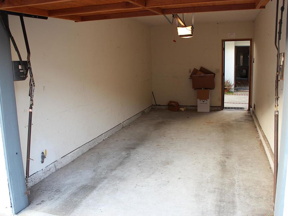 interior of garage