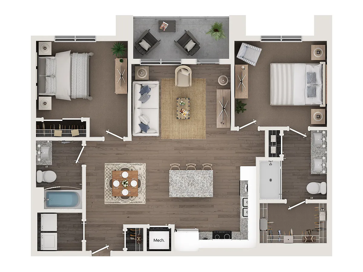 Floor plan B15