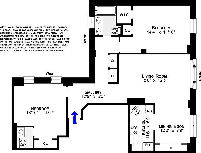 1st image of 315 W 99th St APT 7D