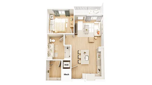Floor plan A2-HC