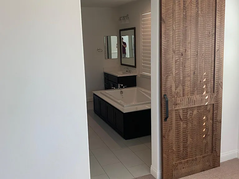 Master bath entrance