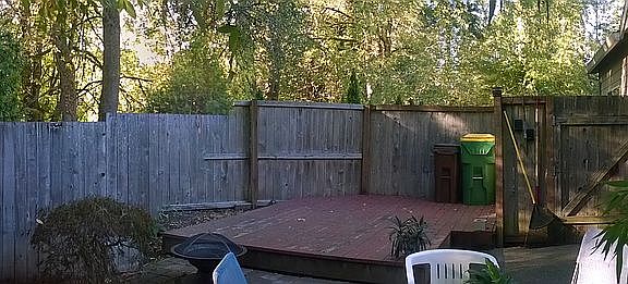 back yard