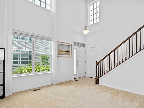 2 story living room