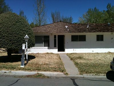Front door (facing Pine St.)
