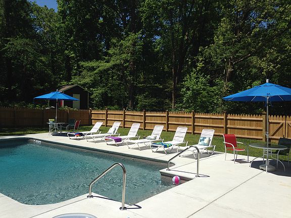 16x32 ft heated pool