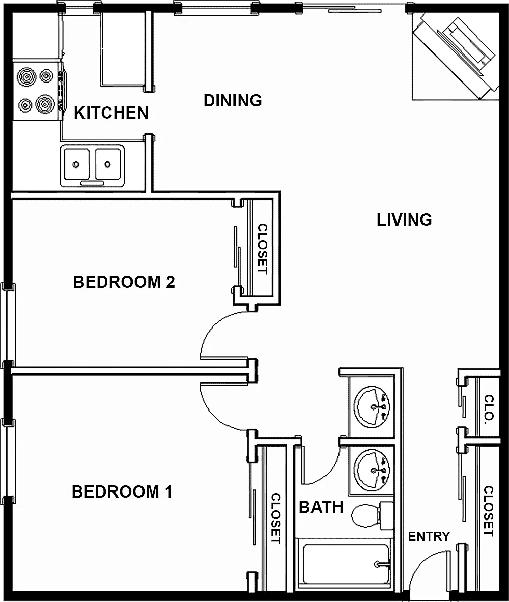 Floor plan 2X1
