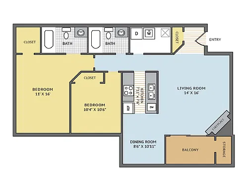 Floor plan Fairmount