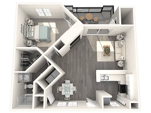 Floor plan Astor