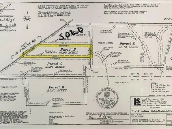 PARCEL N Factory Rd #B-1080, Folsom, LA 70437