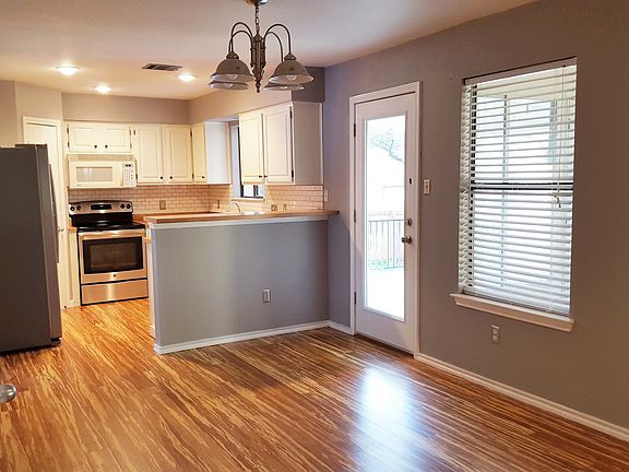 Updated kitchen with recessed lighting