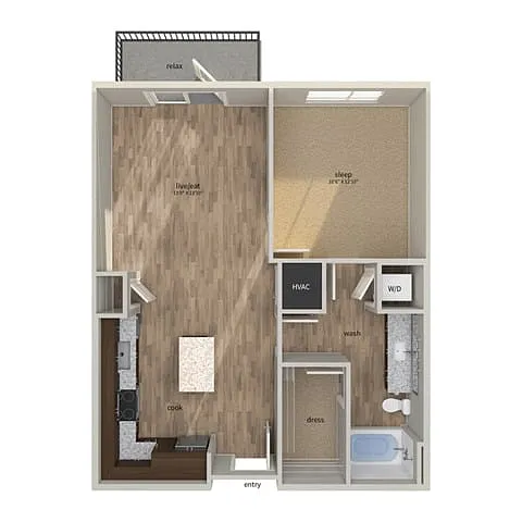 Floor plan A2-REI