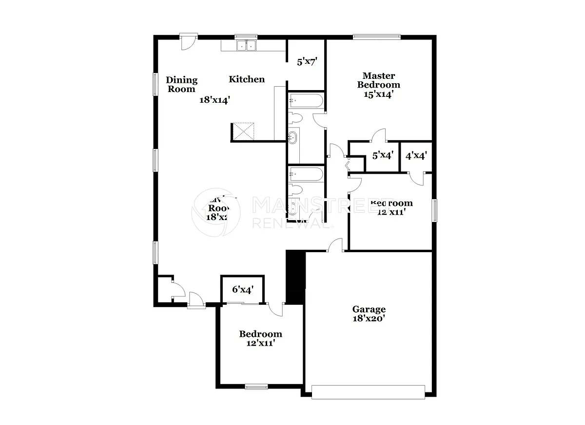 Floor Plan - 10616 Pavilion Dr
