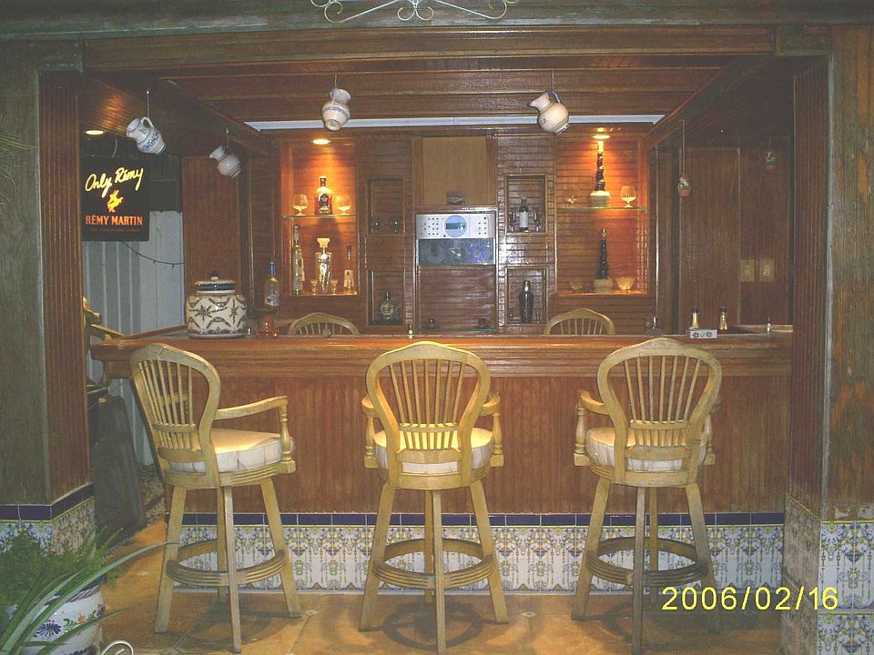 Custom Wood Bar