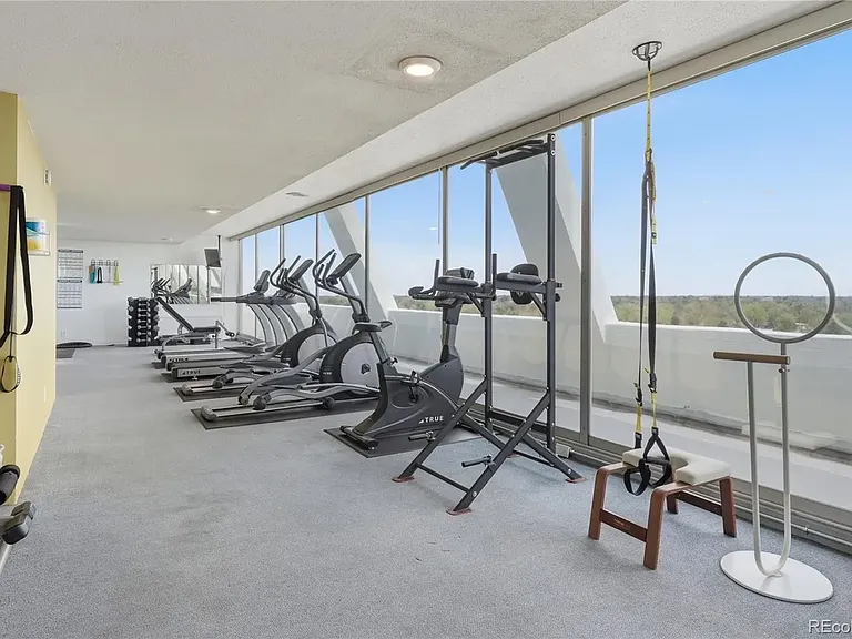 Fully equipped fitness gym