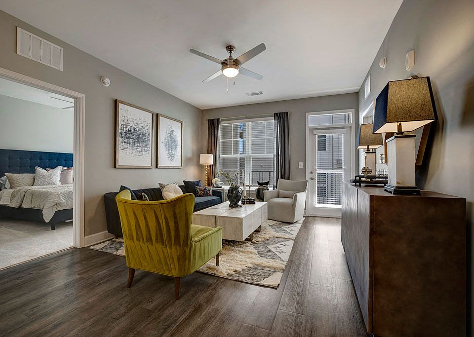 Living Room and Bedroom